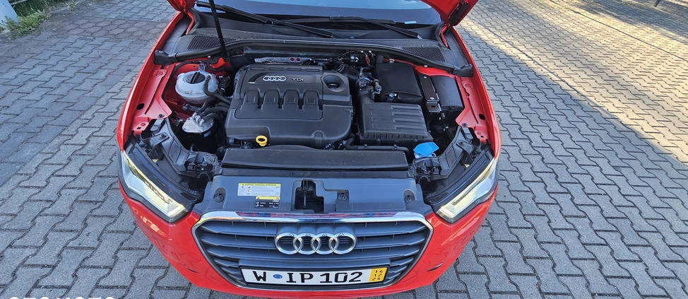 Audi A3 cena 49999 przebieg: 161341, rok produkcji 2015 z Poręba małe 137